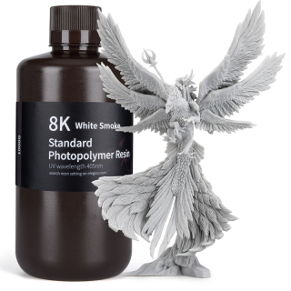 ELEGOO Standard Resin 8K White Smoke, 1 kg